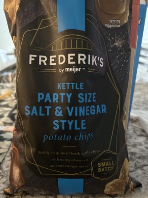 Salt And Vinegar Kettle Cooked Potatoe Chips