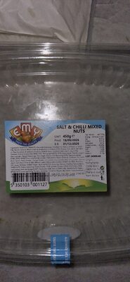 SALT & CHILLI MIXED NUTS