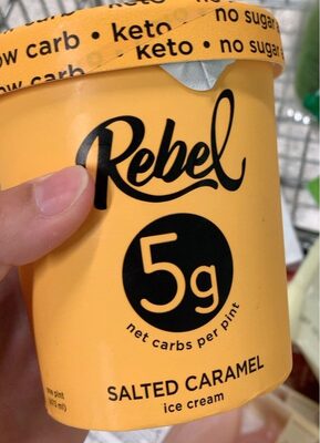 Salted caramel ice cream