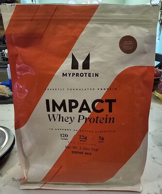 Salted Caramel Impact whey protein