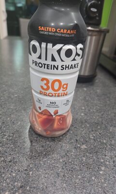 Salted Caramel Oikos Protein Shake