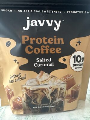 Salted Caramel Protein Coffee