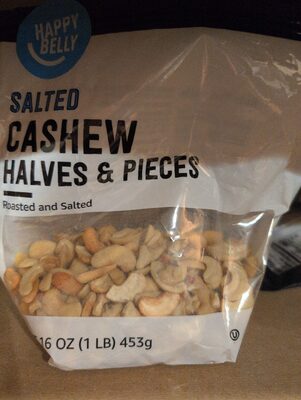 Salted Cashew Halves And Pieces