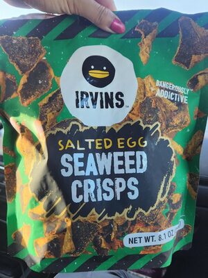 Salted Egg Seaweed Crisps