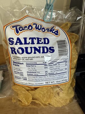 Salted Rounds Tortilla Chips