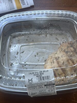 Sam’s Italian Style Herb Grilled Chicken Breast