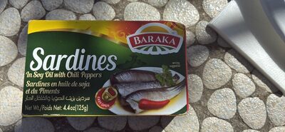 Sardines In Soy Oil with Chili Peppers