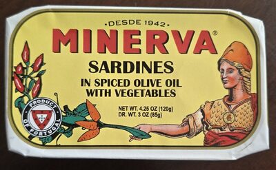 Sardines In Spiced Olive Oil With Vegetables