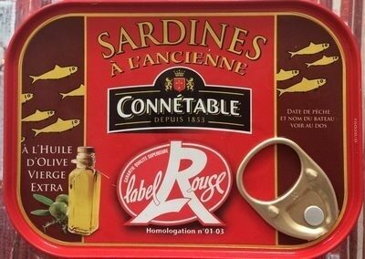 Sardines à l'Ancienne Label rouge
