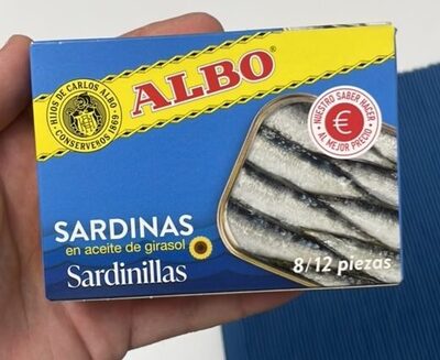 Sardinillas en aceite de girasol