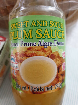 sauce prune Aigre-douce