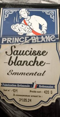 Saucisse blanche Emmental