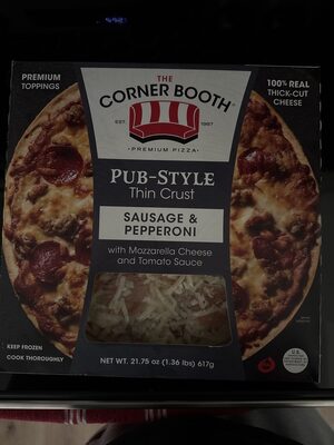 Sausage And Pepperoni Pizza