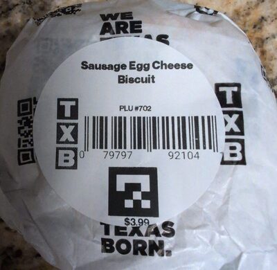 Sausage Egg And Cheese Biscuit