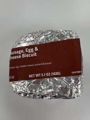 Sausage, Egg & Cheese Biscuit