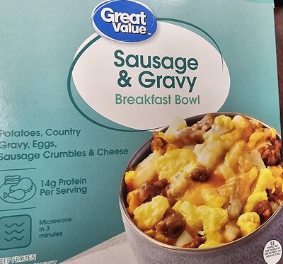 Sausage & Gravy Breakfast Bowl
