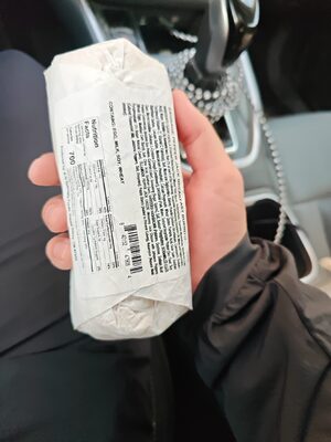 Sausage Pepper jack Breakfast Burrito