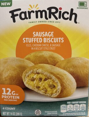 Sausage Stuffed Biscuits