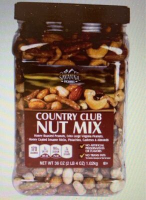 Savanna orchards country club nut mix