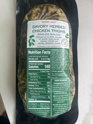 Savory Herbed Chicken Thighs