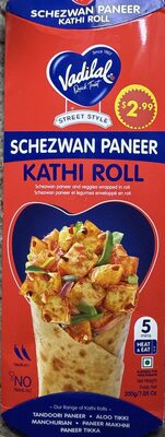 Schezwan Paneer Kathi Roll