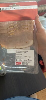 Schweinsbraten vom Stotzen / Rôti de porc de la cuisse