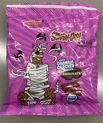 Scooby-Doo Baked Graham Cracker Snacks chocolate