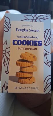 Scottish Shortbread Cookies Butter Pecan