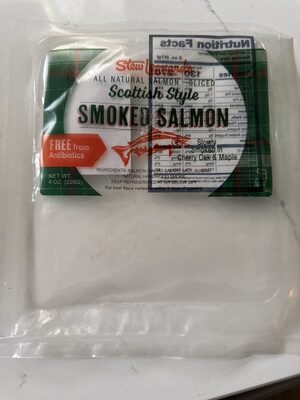 Scottish style Smoke salmon