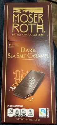 Sea Salt & Caramel Dark Chocolate