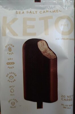 Sea Salt Caramel Keto Bar