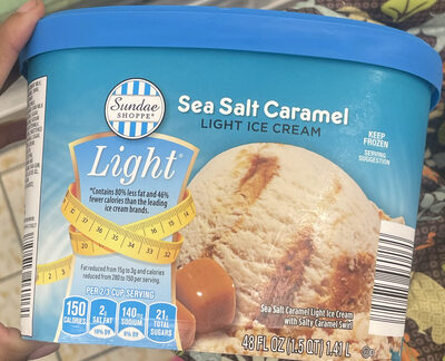 Sea Salt Caramel Light Ice Cream