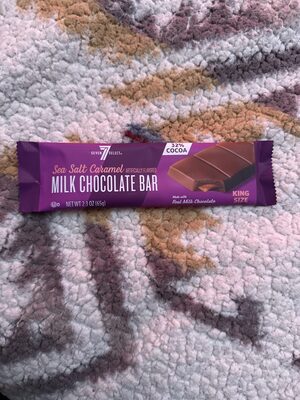 Sea Salt Carmel Milk Chocolate Bar