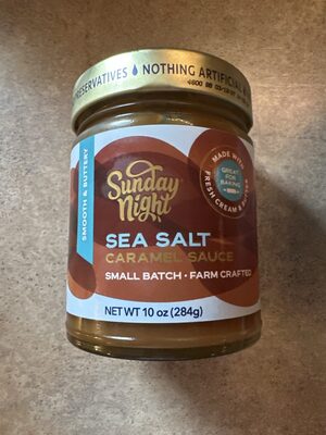 Sea salt Carmel Sauce
