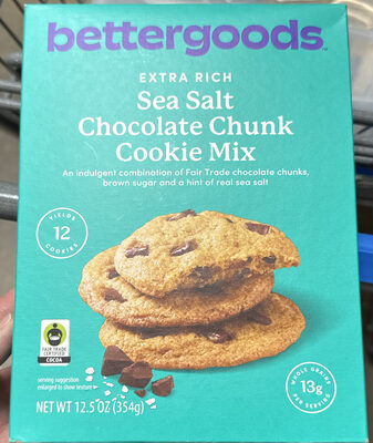 Sea Salt Chocolate Chunk Cookie Mix