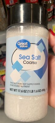 Sea salt coarse