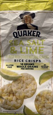 Sea Salt & Lime Rice Crisps
