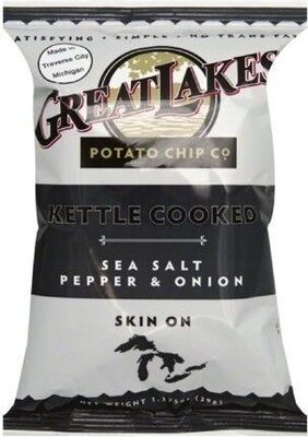 Sea Salt Pepper & Onion Chips