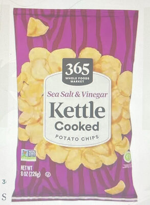 Sea Salt & Vinegar Kettle Cooked Potato Chips