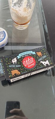 Sea salted pasture-raised butter