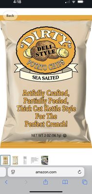 Sea Salted Potato Chips