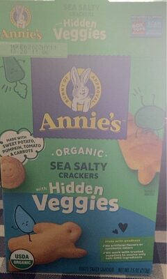 Sea Salty Crackers with hidden veggies