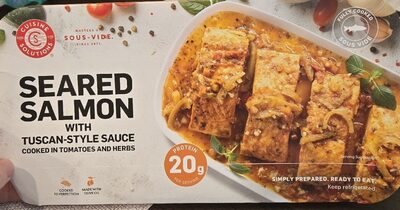 Seared Salmon with Tuscan-Style Sauce