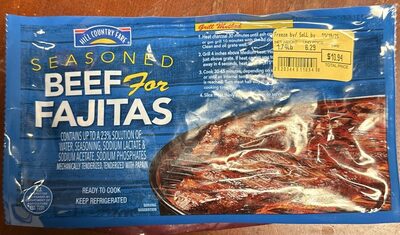 Seasoned Beef For Fajitas