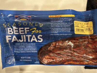 Seasoned Beef For Fajitas
