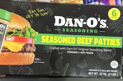 Seasoned Beef Patties