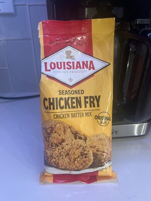 Seasoned Crispy Chicken Fry Batter Mix