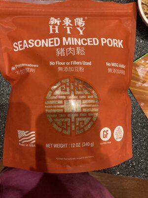 Seasoned Minced Pork