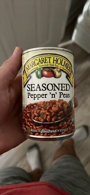 SEASONED Pepper 'n' Peas