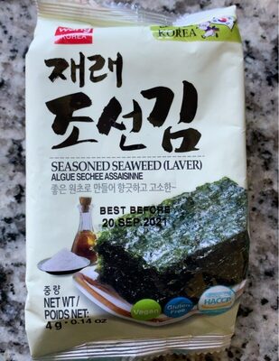 Seasoned seaweed